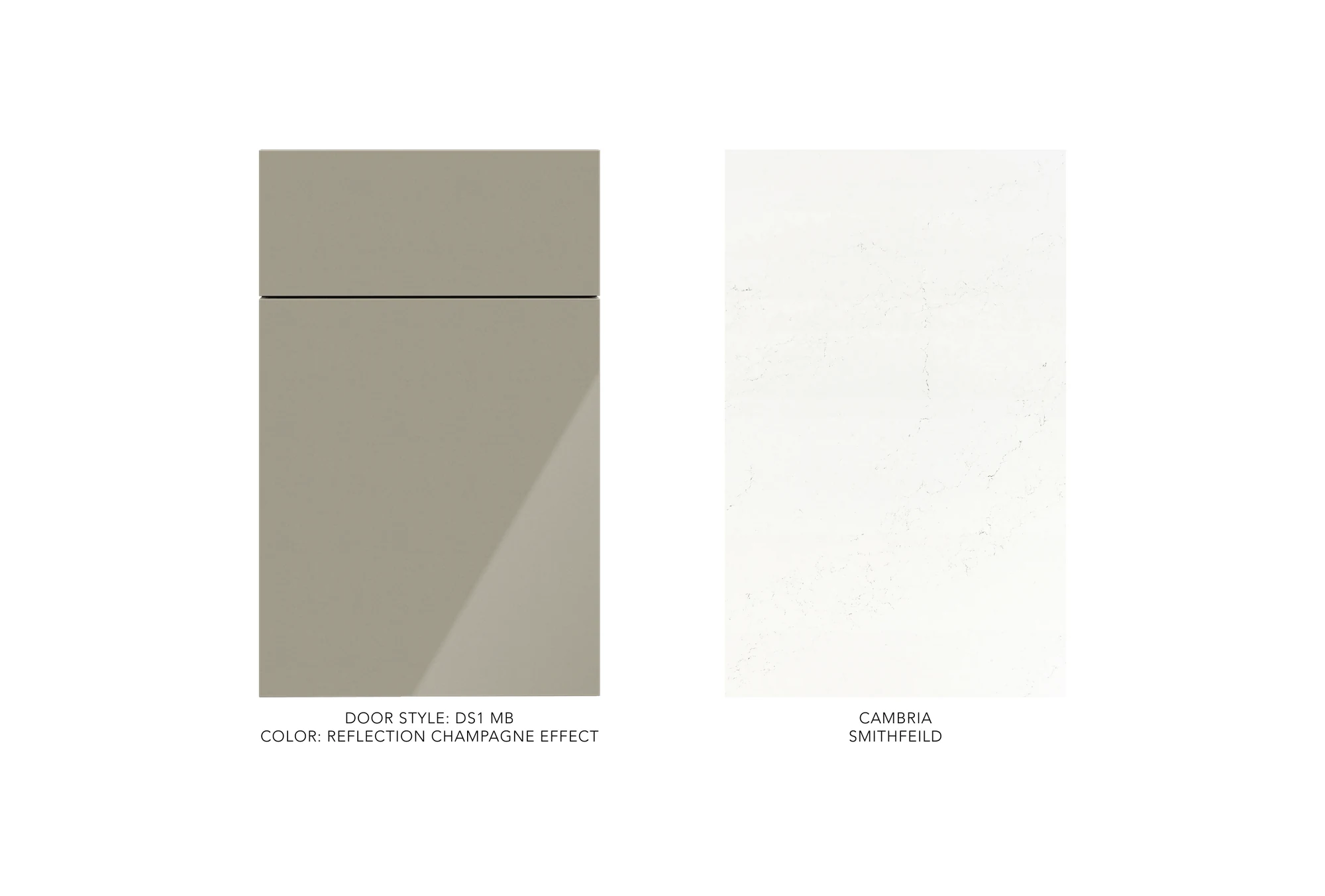 Project material selections