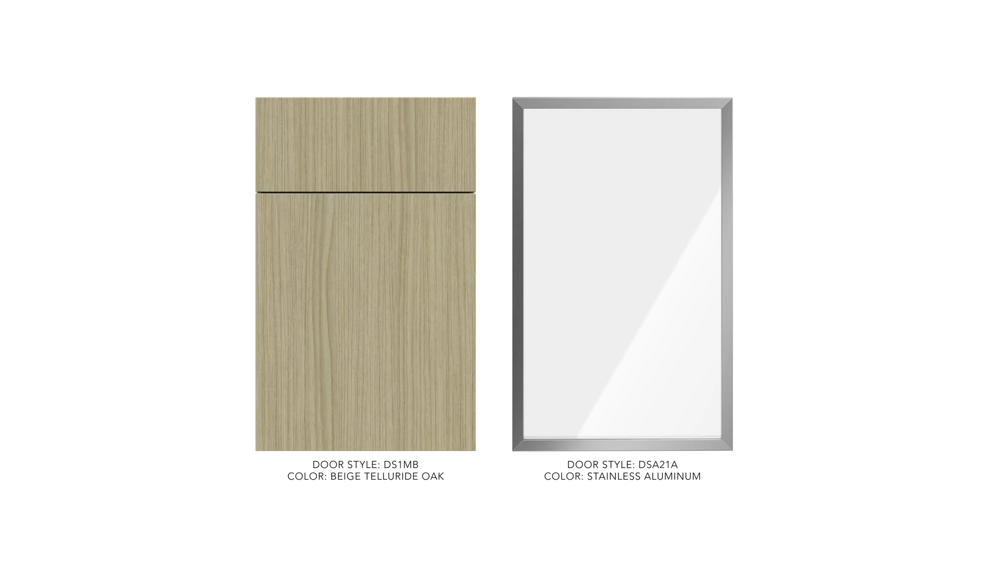 Project material selections